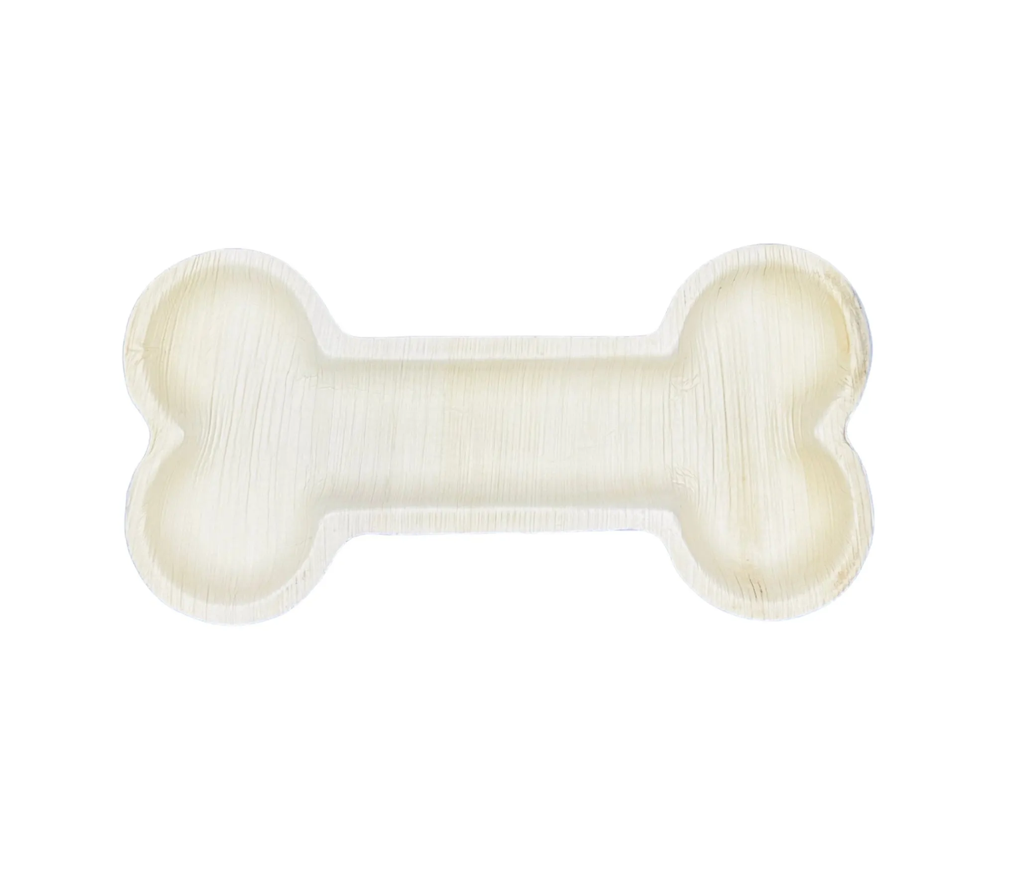 12x6 Inch Bone Shaped Disposable Palm Leaf Trays