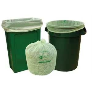 33 Gallon Natur-Bag. - Lawn & Leaf Compostable Bags - Slim Liner