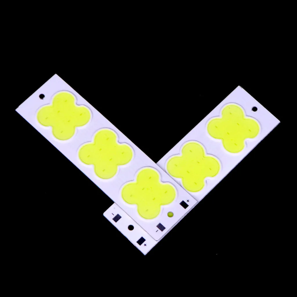 3.7v - 4V Flower Shape COB led light [ Color - Cool White ]