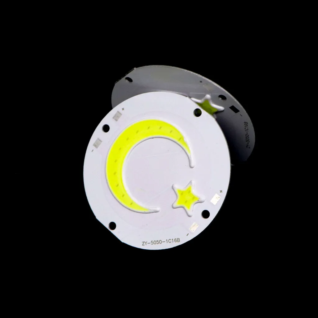 3v-3.7V Moon Star COB led Light [ Color - Cool White ]