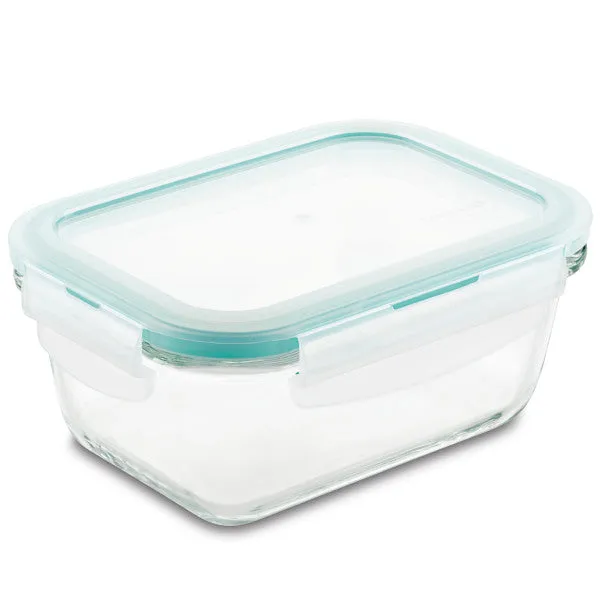 Airtight-Leakproof Borosilicate Glass Food Storage-Rectangle