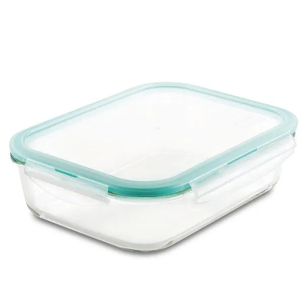 Airtight-Leakproof Borosilicate Glass Food Storage-Rectangle