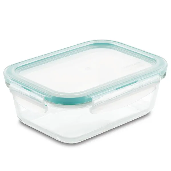 Airtight-Leakproof Borosilicate Glass Food Storage-Rectangle