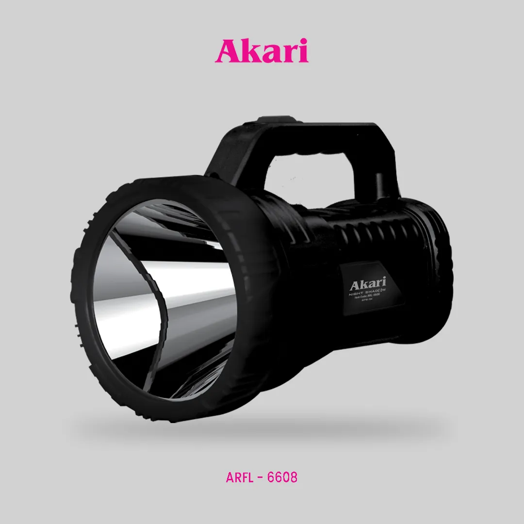 Akari Rechargeable 15W Portabeam Searchlight (ARL-6608)