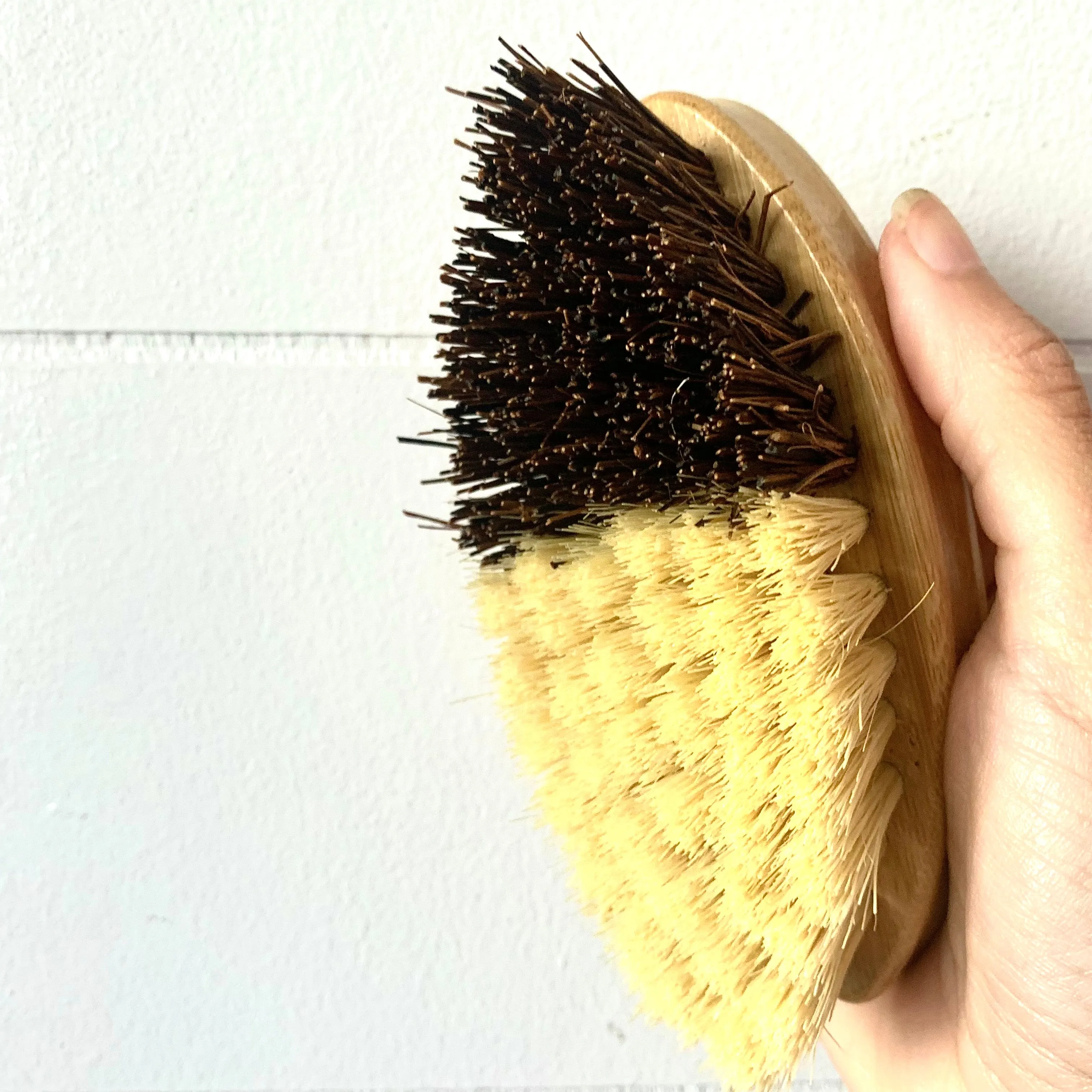 Bamboo and Sisal Cleaning Brush