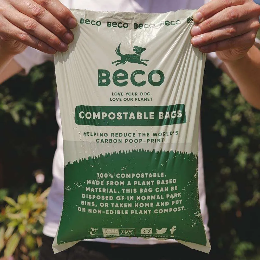 Beco Plant Based Compostable Poop Bags 60 pcs