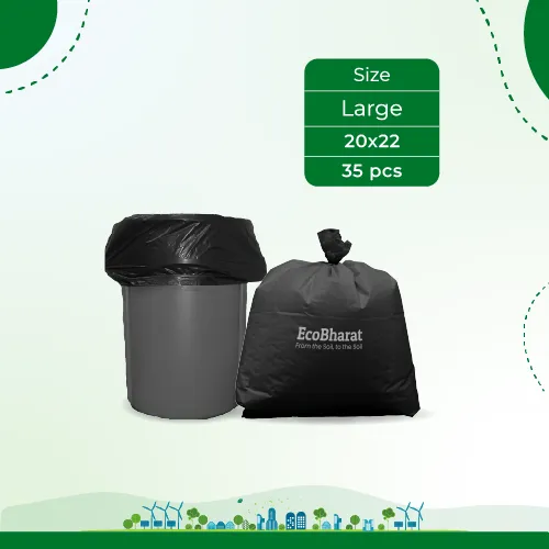 Biodegradable and Compostable Garbage Bags 20x22(35pcs)5kgCapacity