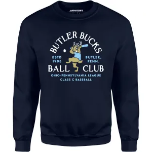 Butler Bucks - Pennsylvania - Vintage Defunct Baseball Teams - Unisex Sweatshirt