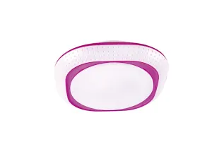 Ceiling Light, HLF-9 Pink