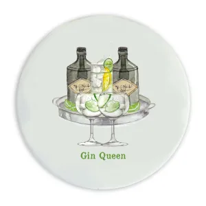 Ceramic Coaster - Gin Queen