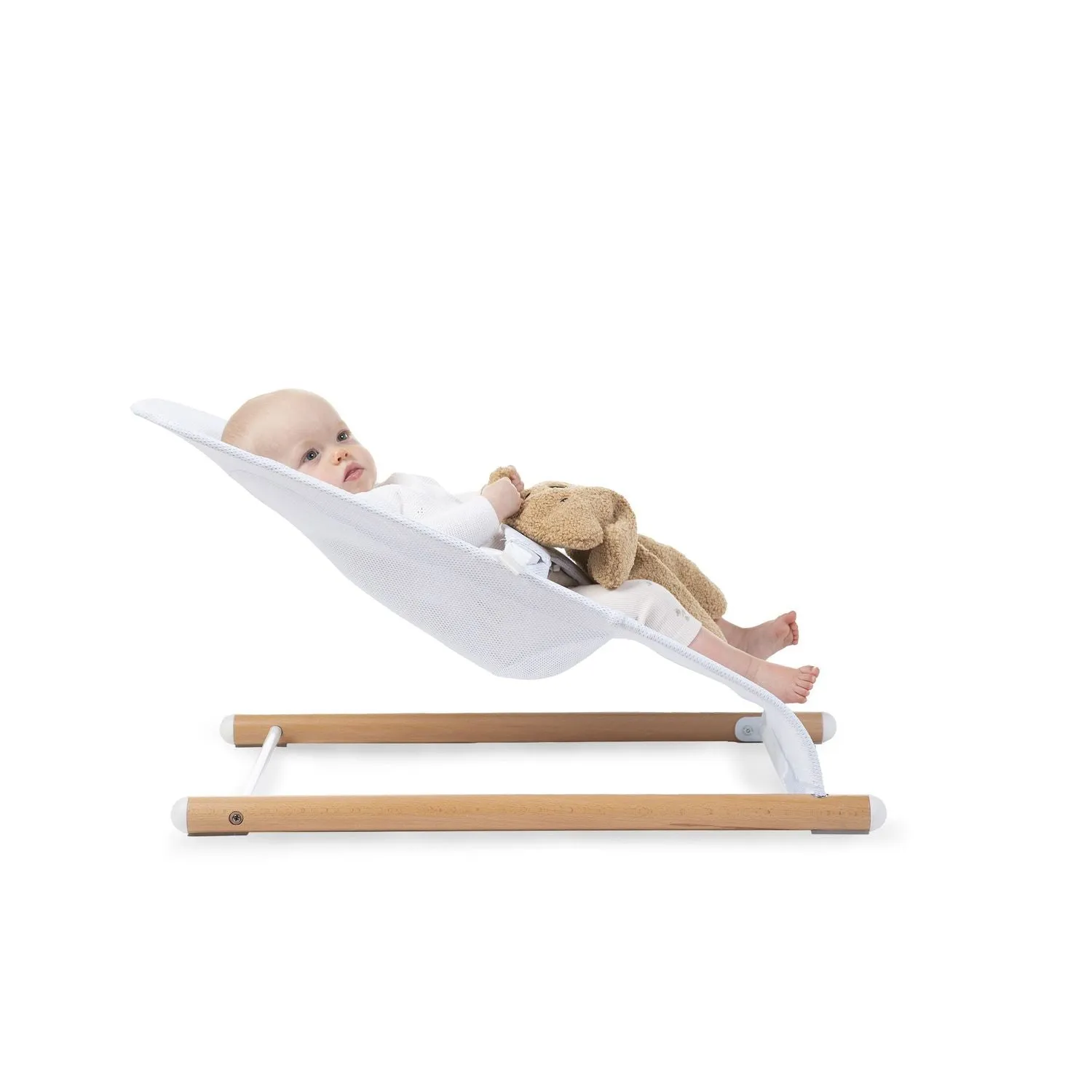 Childhome Evolux Bouncer - Natural White