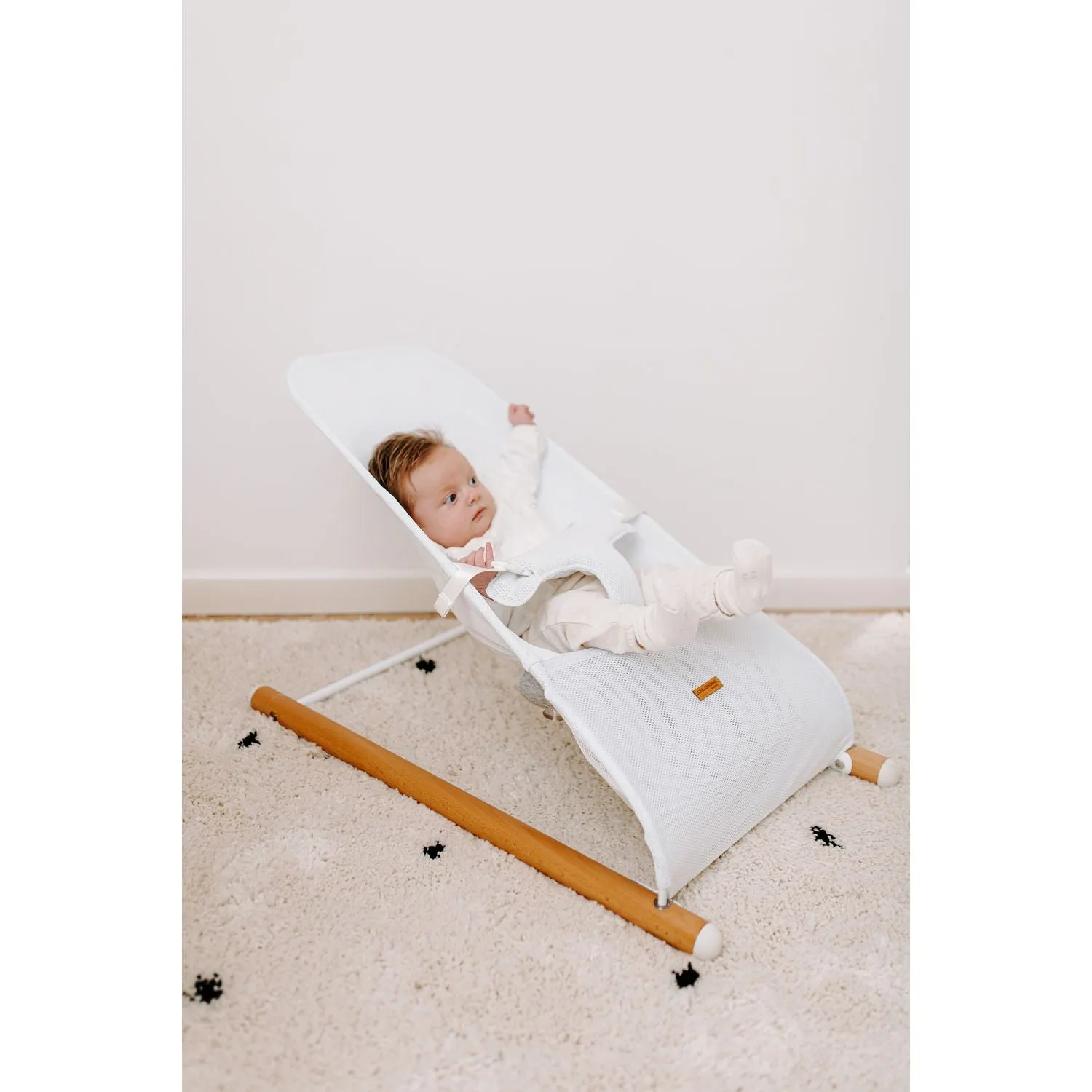 Childhome Evolux Bouncer - Natural White