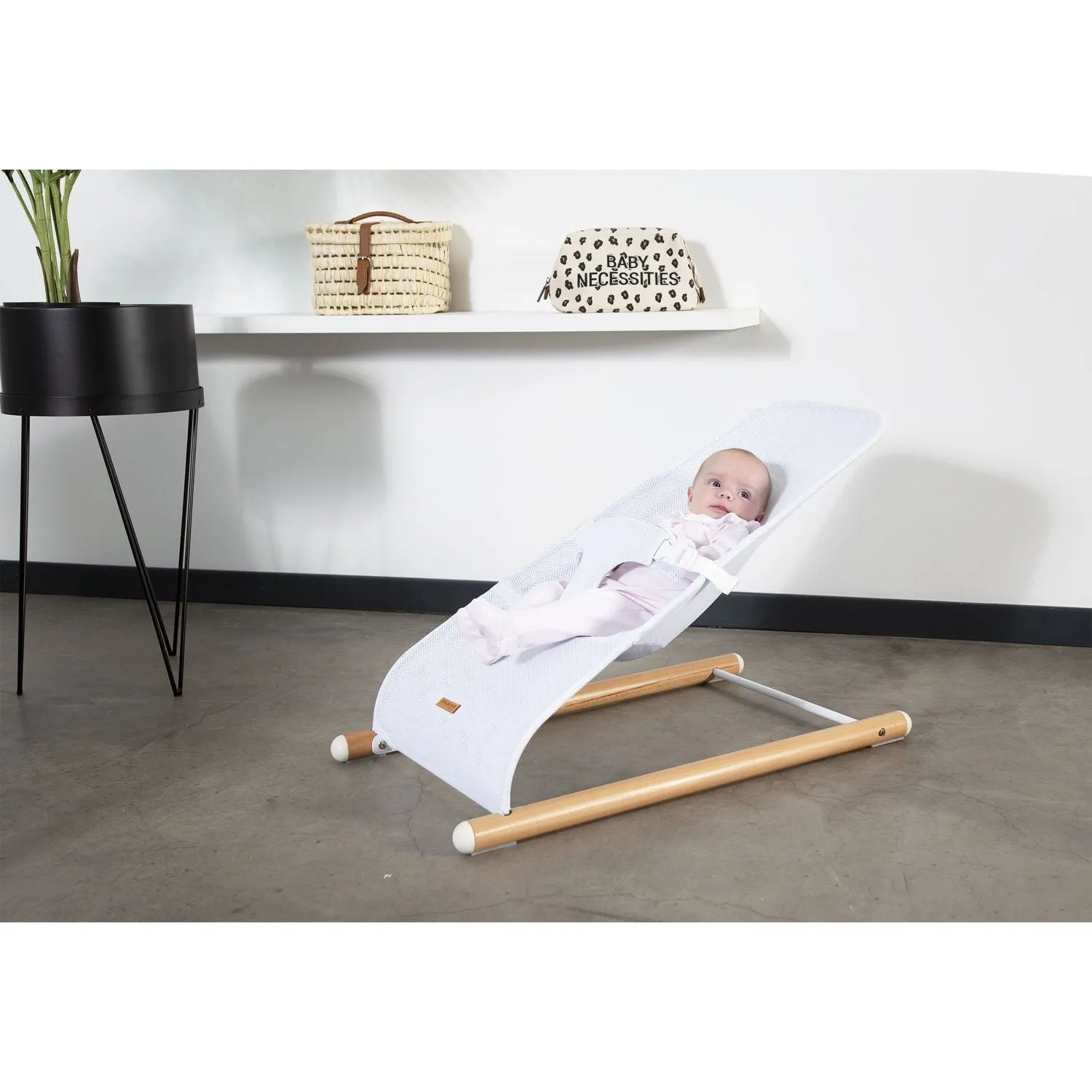 Childhome Evolux Bouncer - Natural White