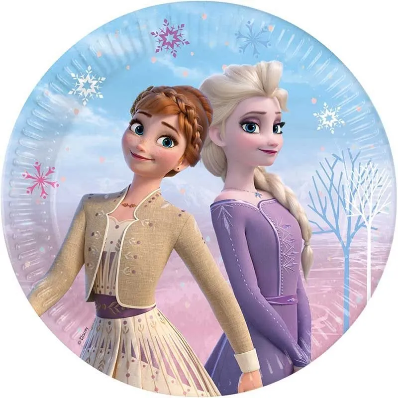 Disney Frozen Party Paper Plates x 8