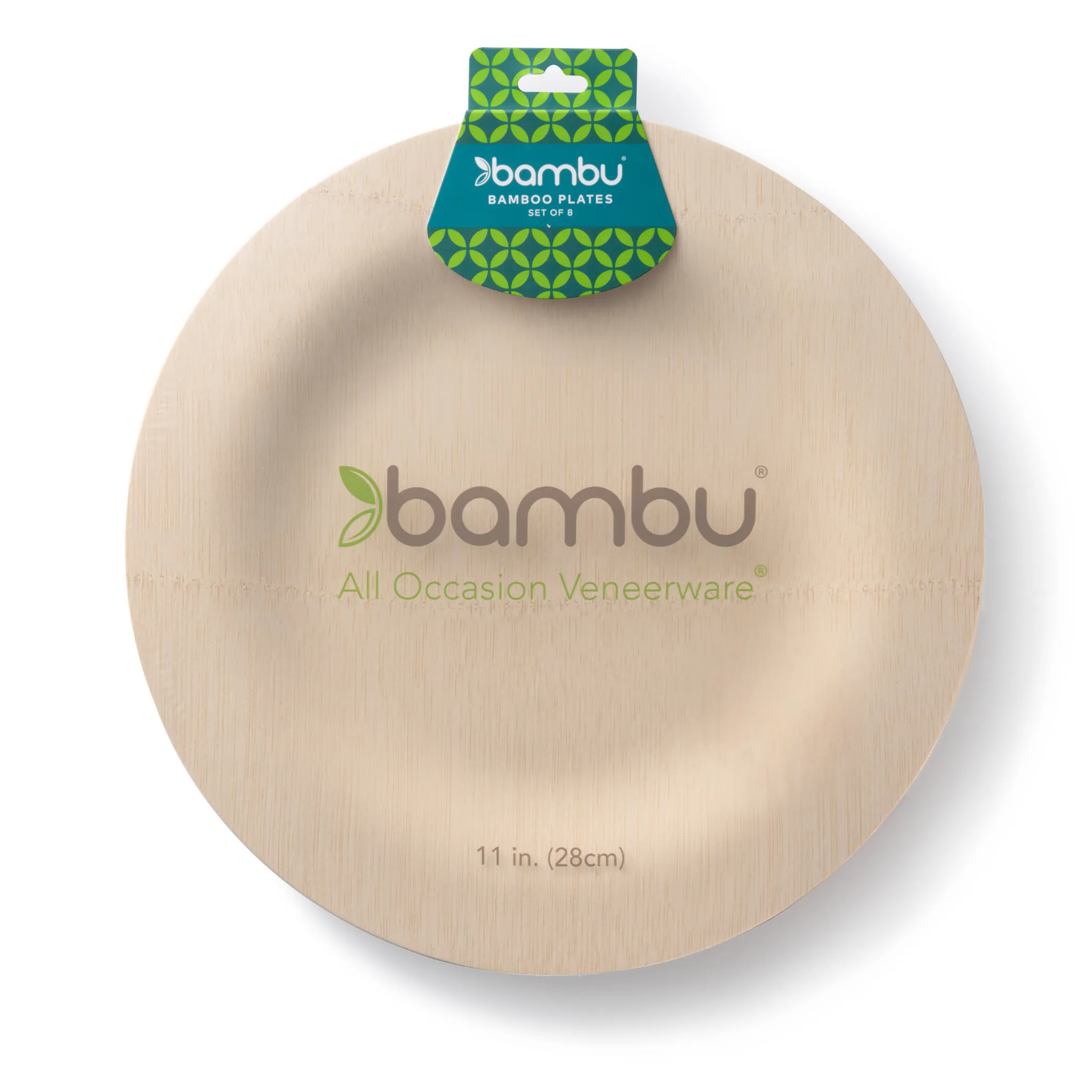 Disposable Bamboo Round Plates