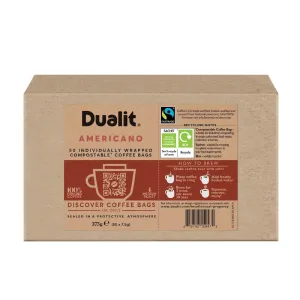 Dualit Americano Compostable Coffee Bags (Pack of 40) - FX186