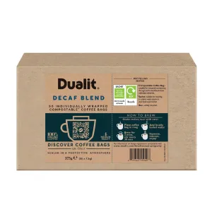 Dualit Decaf Compostable Coffee Bags (Pack of 40) - FX189