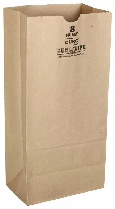 Duro Dubl Life® Husky SOS Bags #8 13-3/8" x 6-5/16" x 6 3/8"