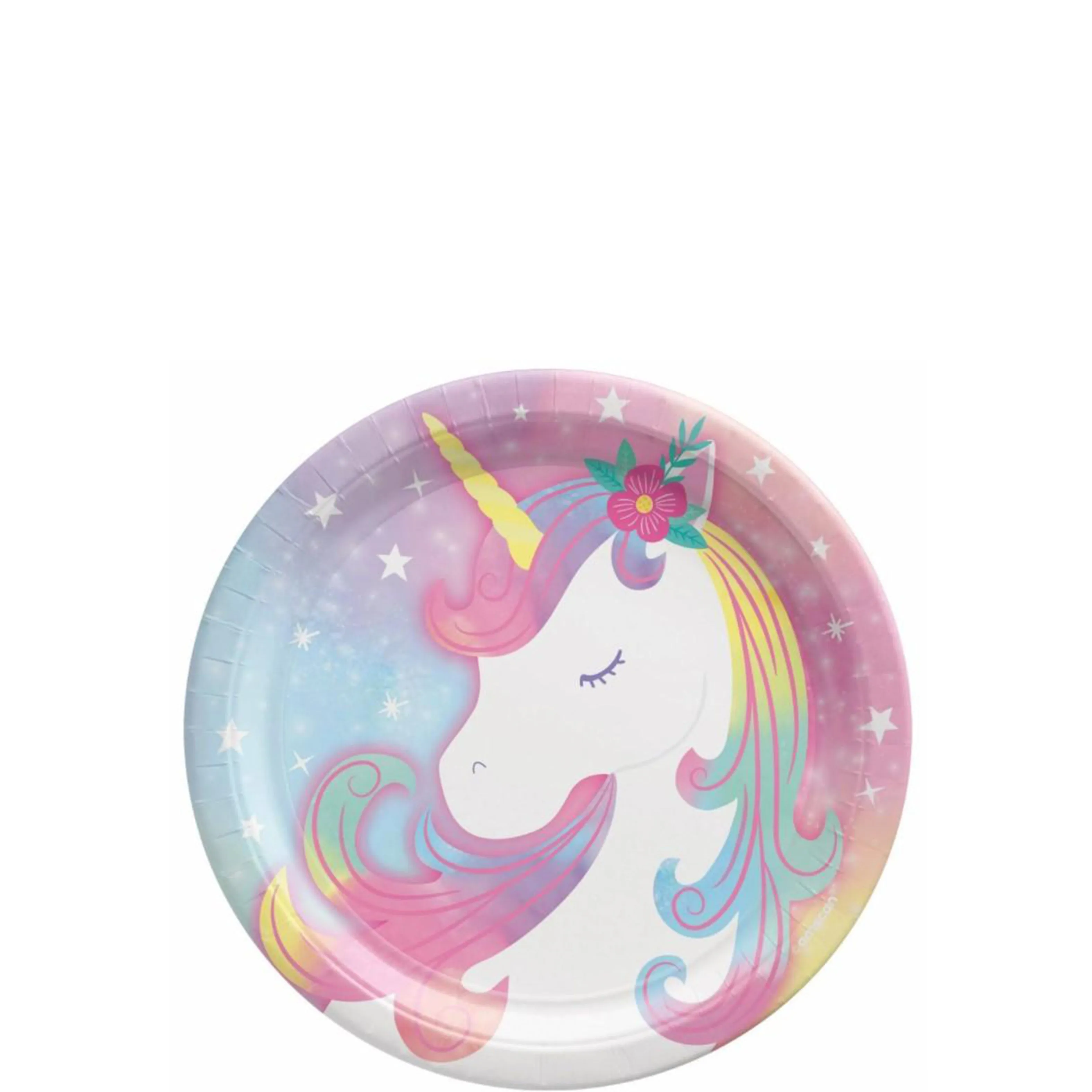 Enchanted Unicorn Dessert Plates 7" | 8ct