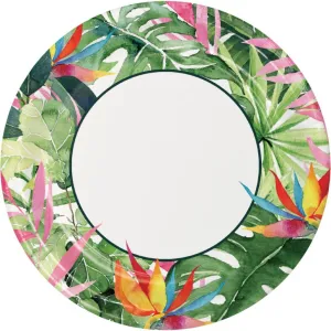 Floral Paradise Dinner Plates 8ct, 9in