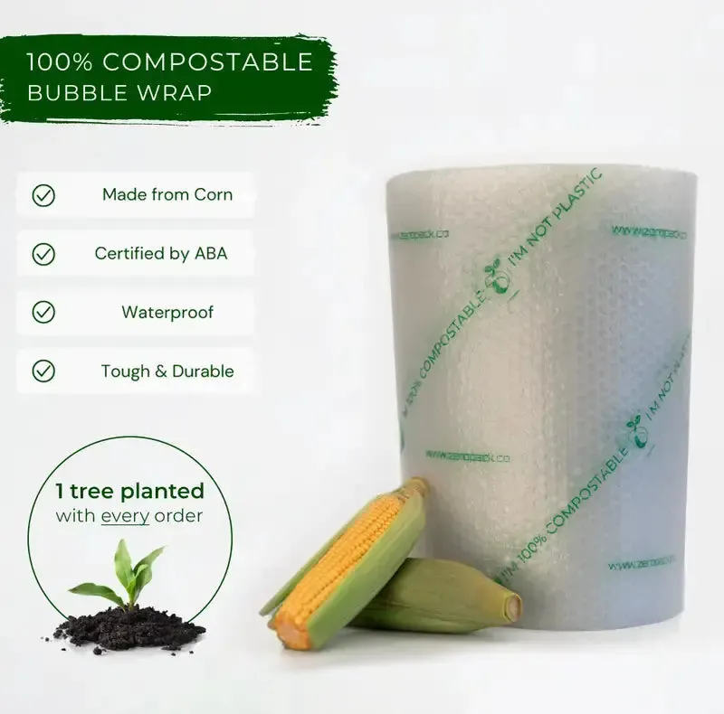 Free Compostable Packaging, biodegradable samples - mailers, labels and bubble wrap. Start shipping the green eco way today!