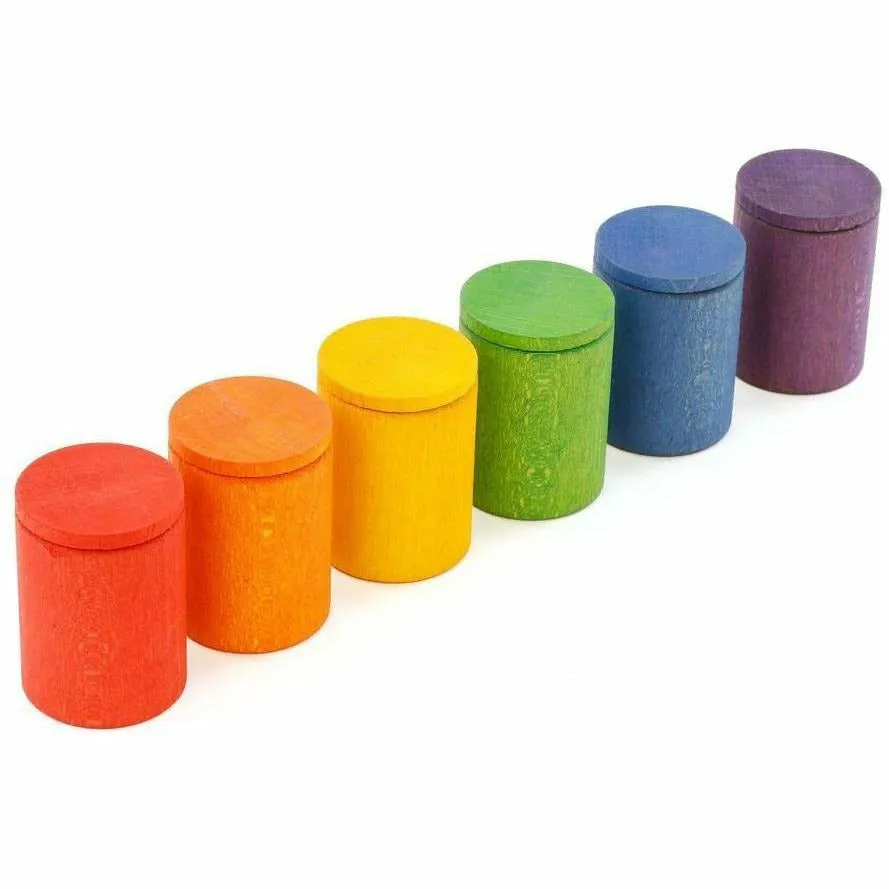 Grapat 6 Colored Cups With Covers