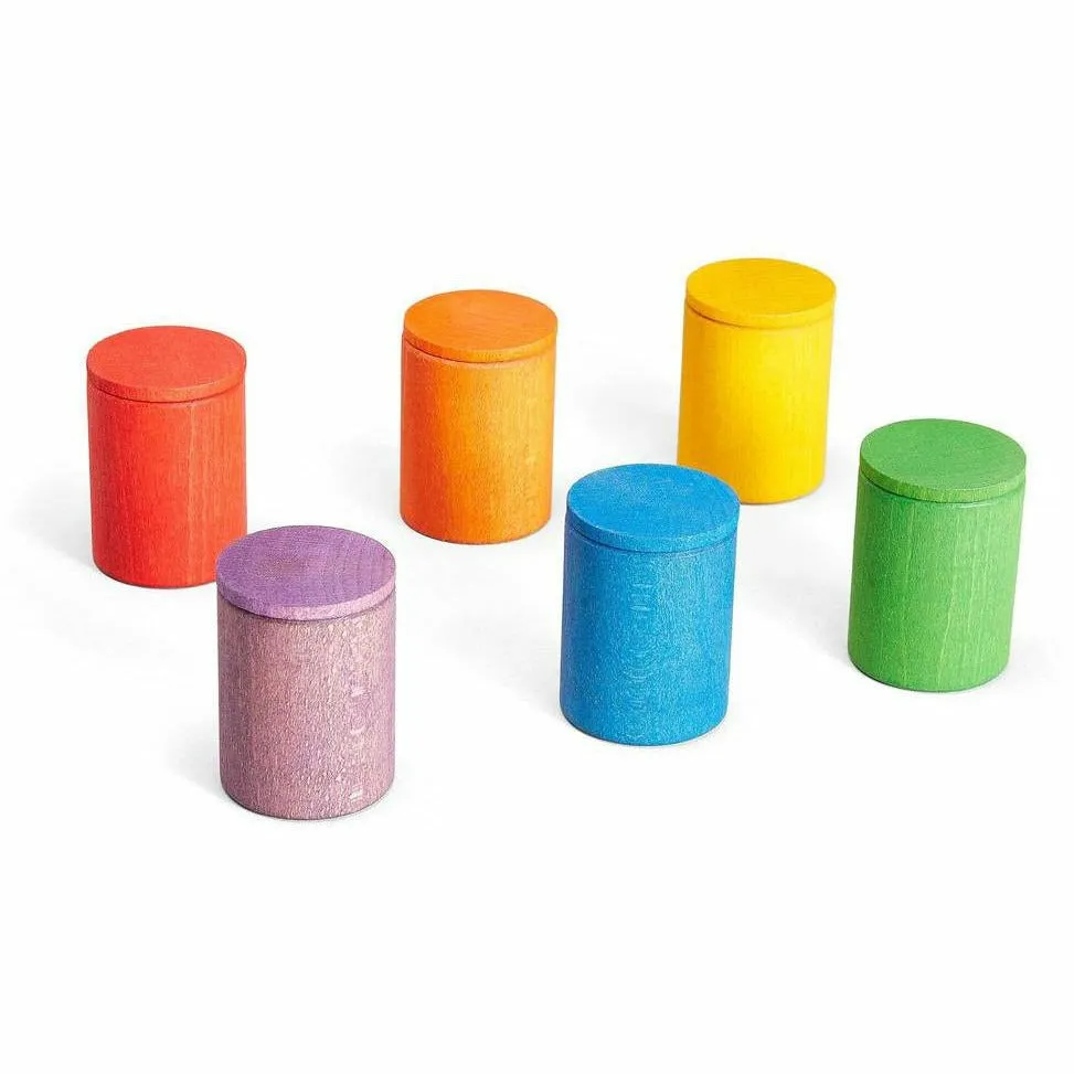 Grapat 6 Colored Cups With Covers