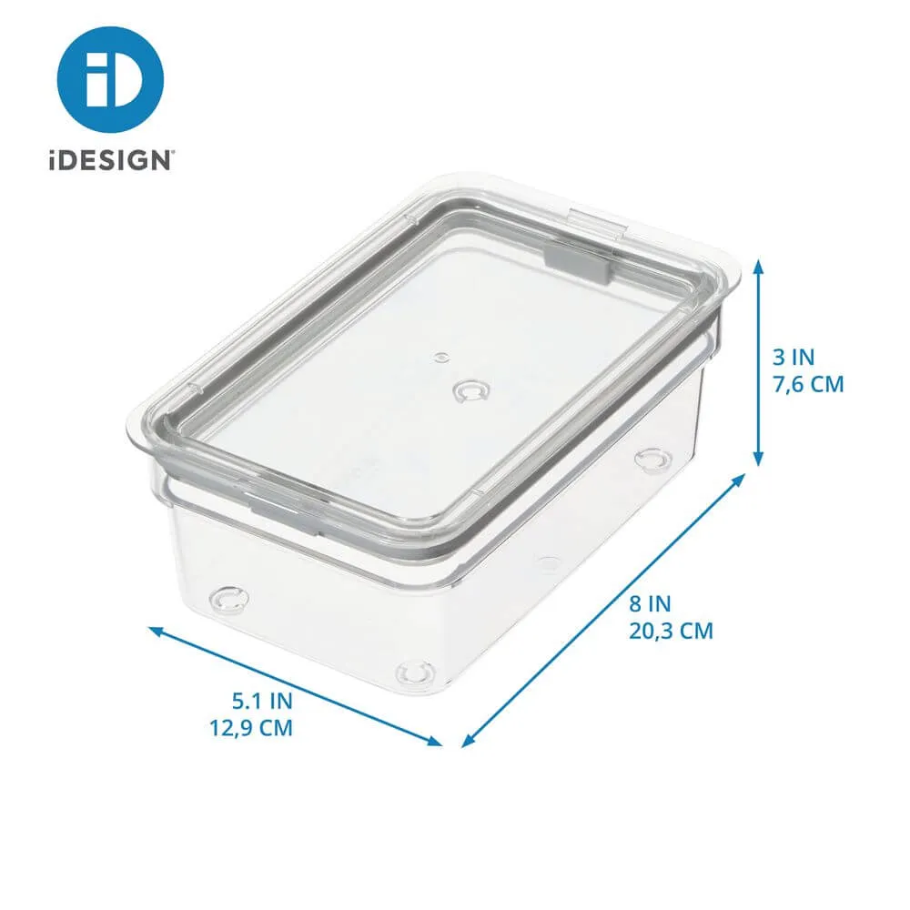 iDesign Pantry Container with Clear Lid Medium Short