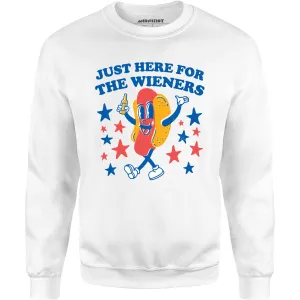 Just Here For The Wieners - Unisex Sweatshirt