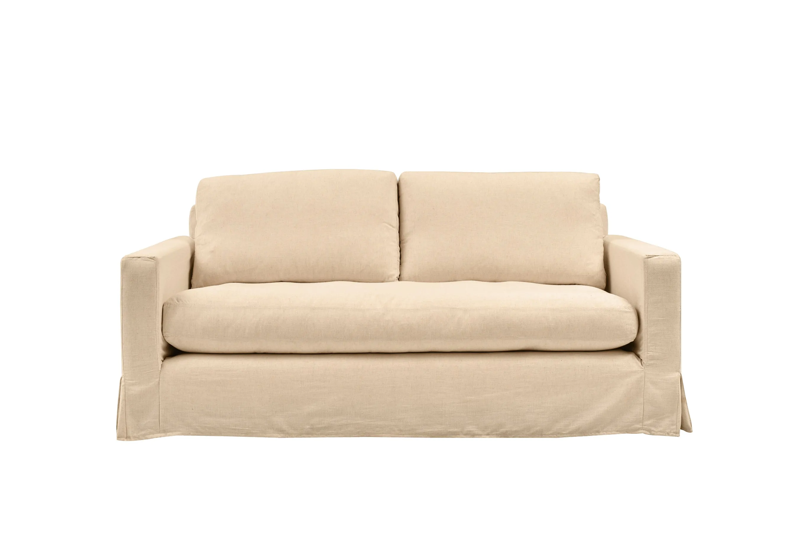 Kate | 3 Seater Extra Loose Cover | Capri Natural