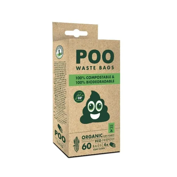 M-PETS POO Waste Bags; Compostable