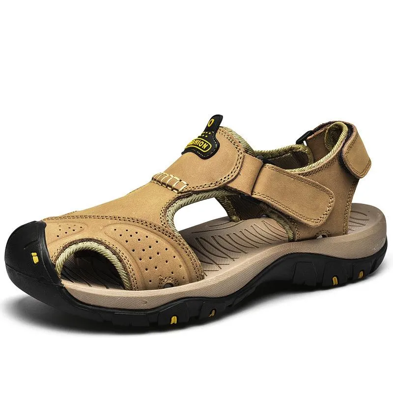 Men's Leather Double Wear Beach Sandals 15410483Z