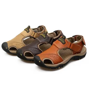 Men's Leather Double Wear Beach Sandals 15410483Z