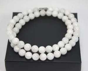 Moonstone Necklace (8mm Medium Beads)