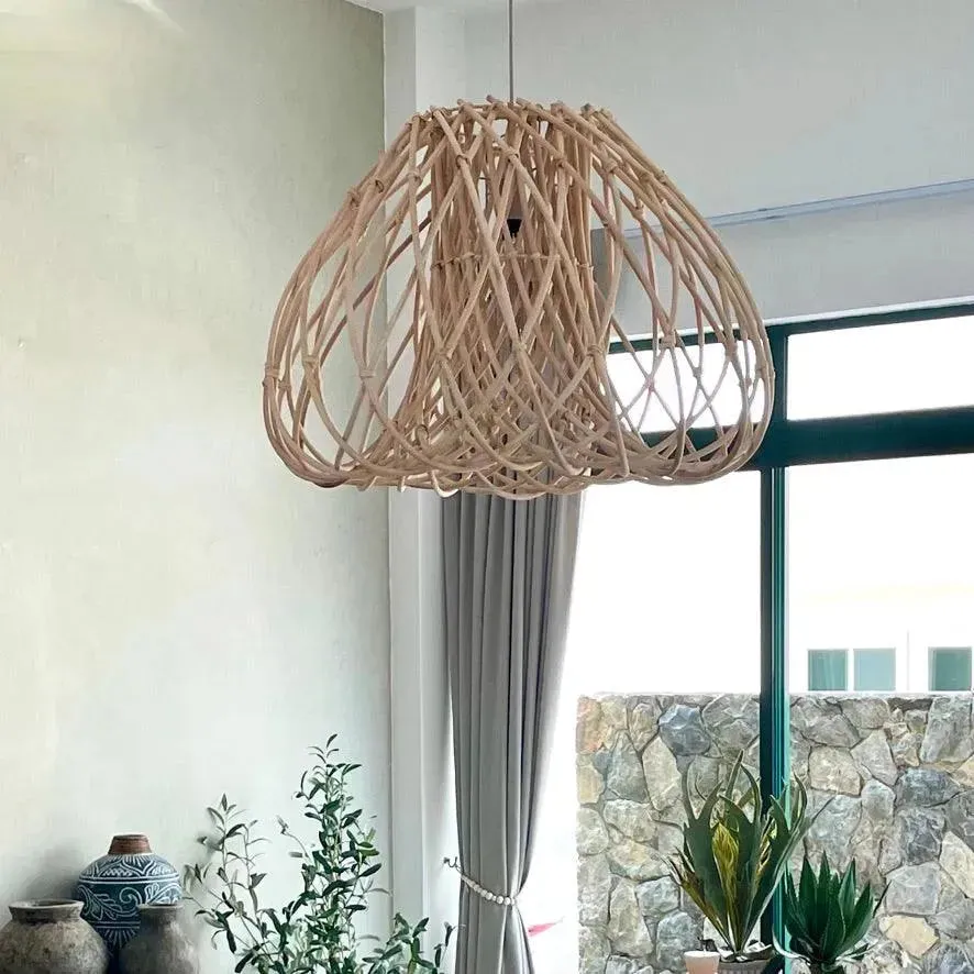 Natural Rattan Hanging Lamp Sergio