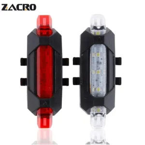 New Rechargeable LED USB Rear Tail light