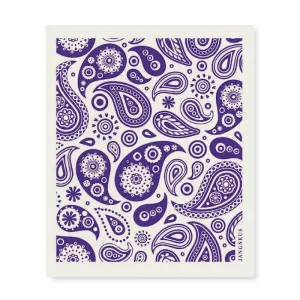 Paisley Purple - Amazing Swedish Dish Cloth