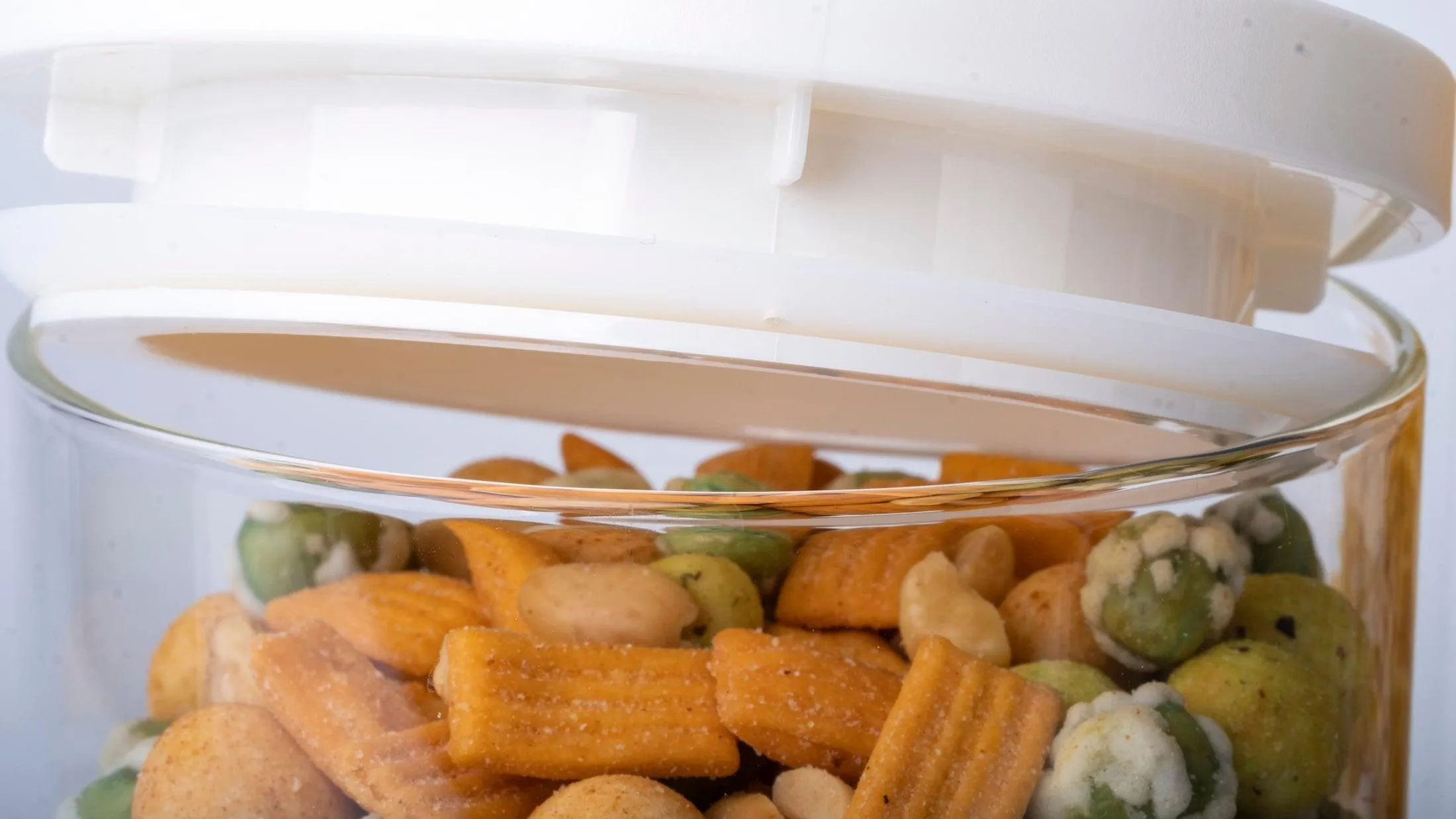 Round Glass Storage Food Container