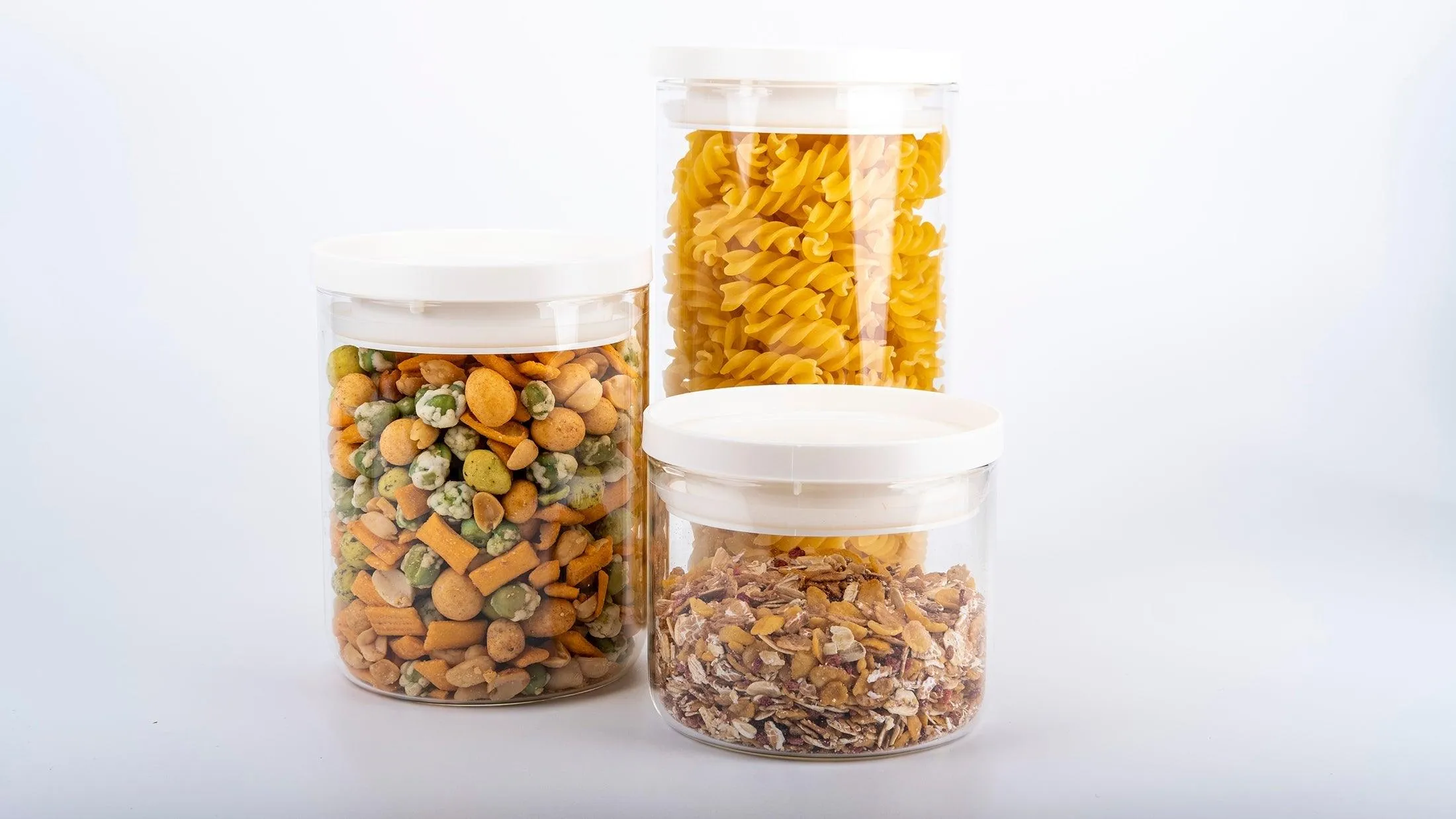 Round Glass Storage Food Container