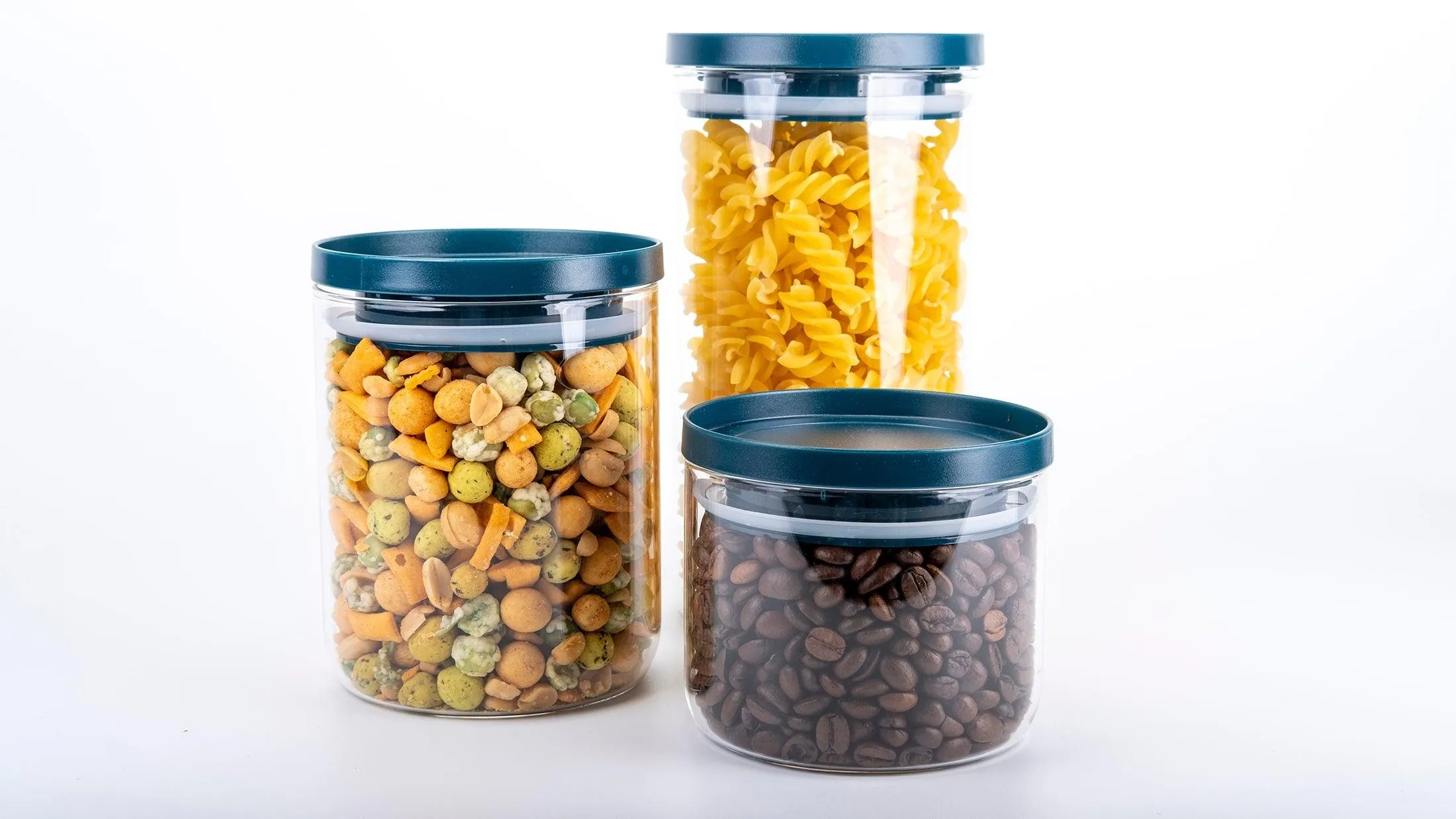 Round Glass Storage Food Container