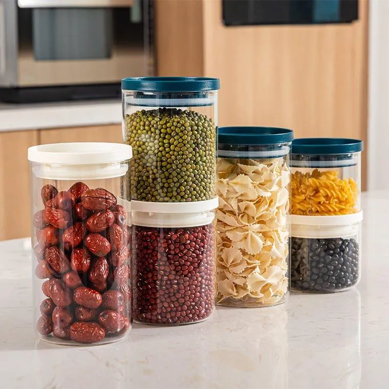 Round Glass Storage Food Container