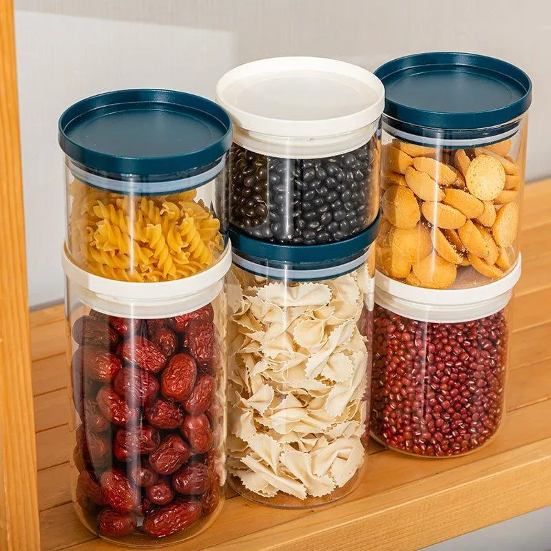 Round Glass Storage Food Container