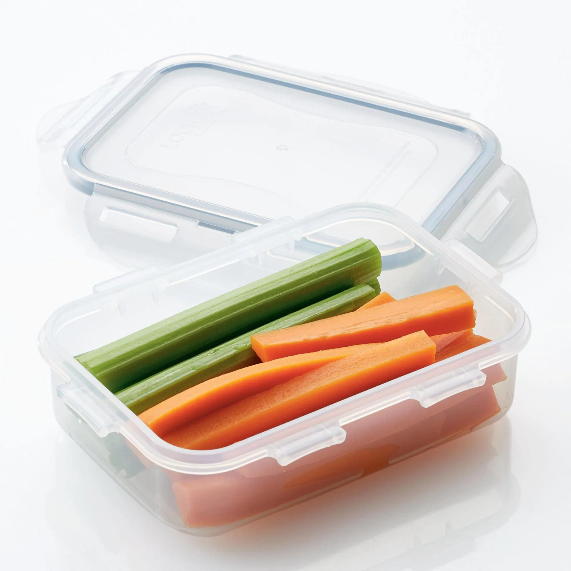 Set of 6: 12-Oz. Rectangular Food Storage Containers