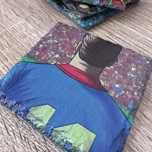 Sport Slate Coasters - Football Stadium