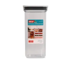 Style & Organise Pantry Containers, Square, 1.4L