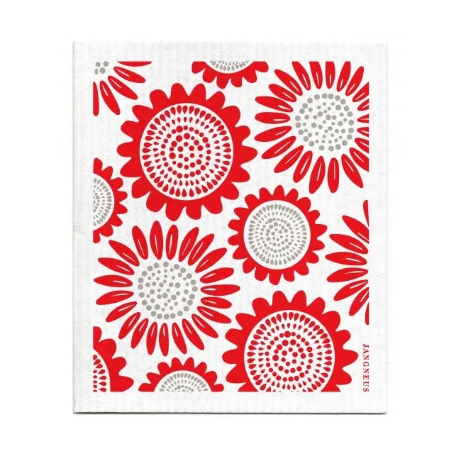 Sunflower - Red - The Amazing Swedish Dish Cloth