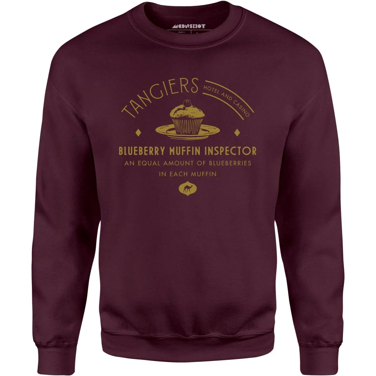 Tangiers Blueberry Muffin Inspector - Unisex Sweatshirt