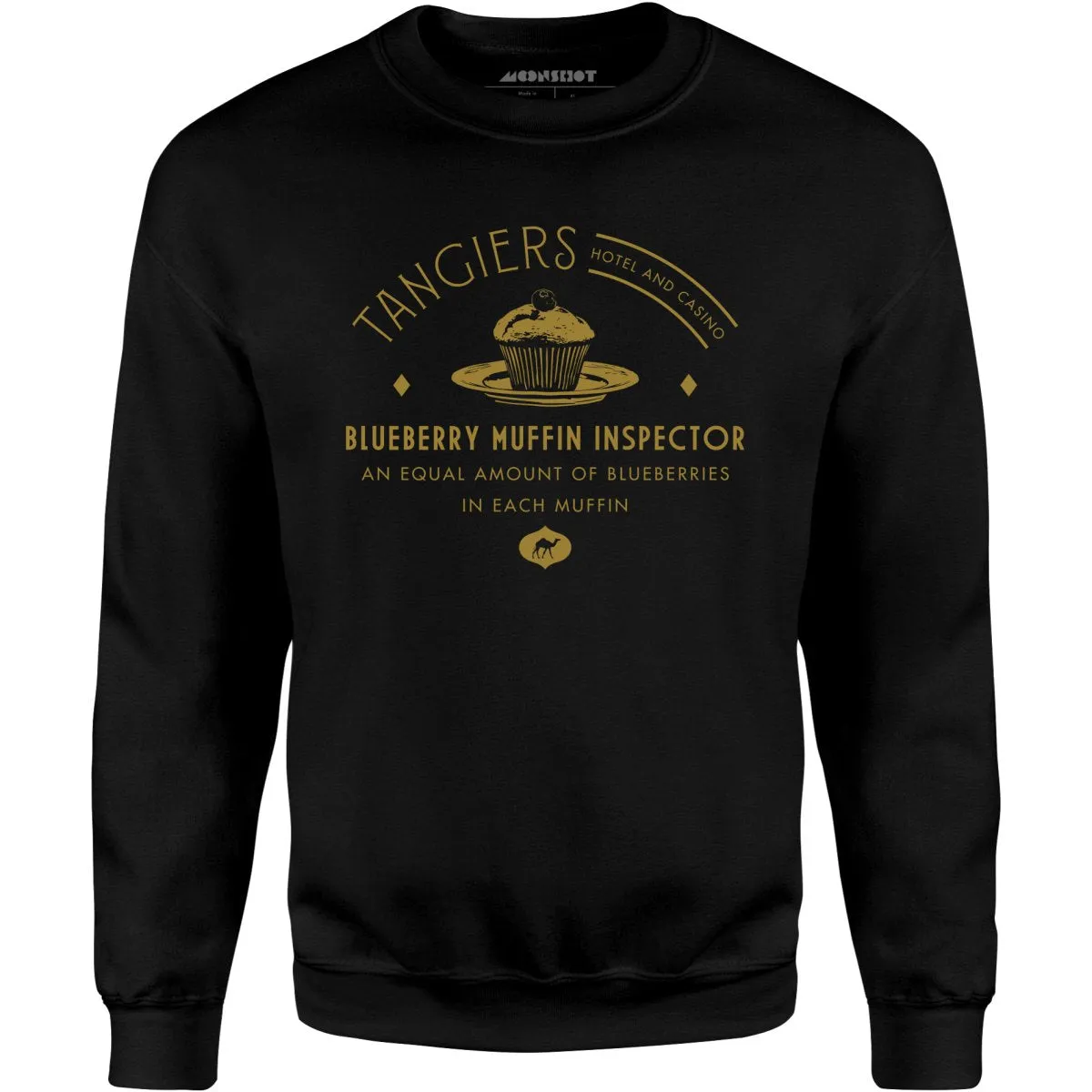 Tangiers Blueberry Muffin Inspector - Unisex Sweatshirt