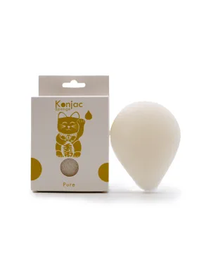 Teardrop Konjac Sponge - Neutral