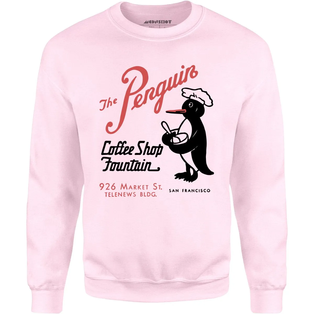 The Penguin - San Francisco, CA - Vintage Restaurant - Unisex Sweatshirt